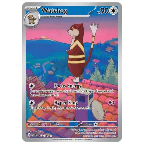 Watchog - 153/086 - White Flare